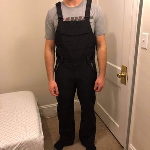 Like New North Face GoreTex Ski Bib